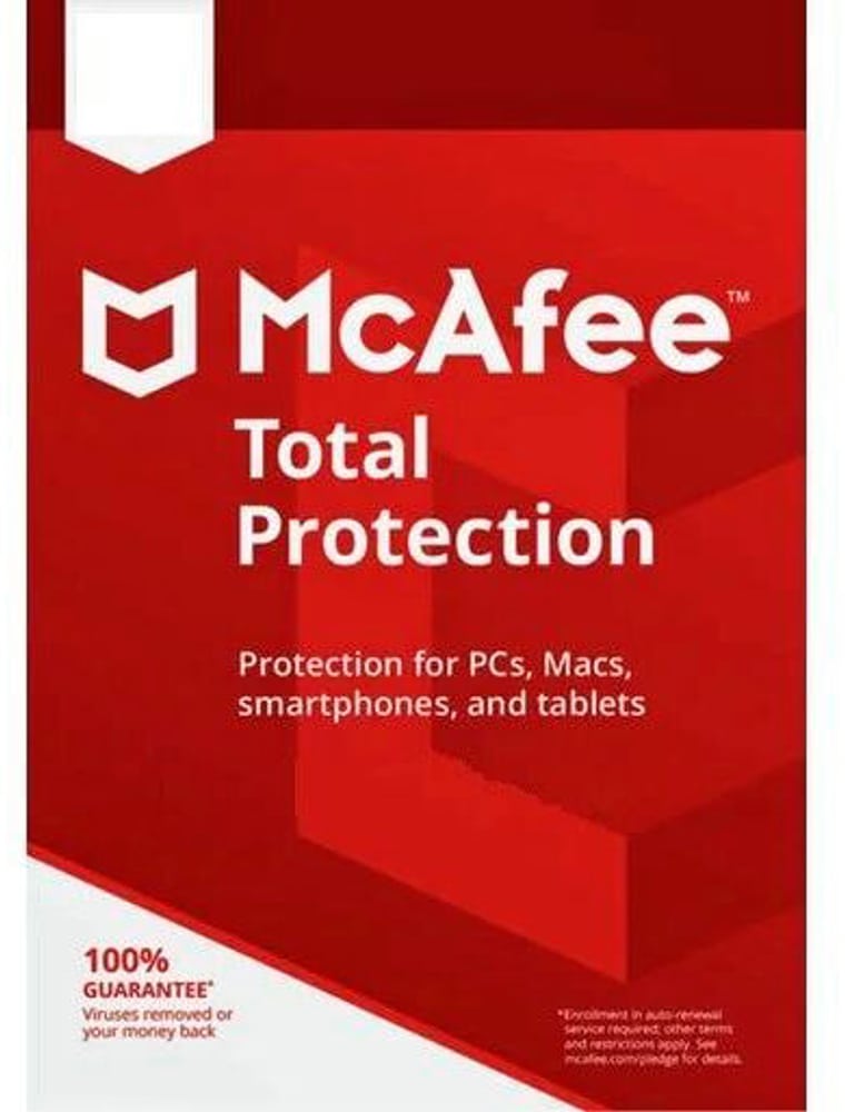 Total Protection 1 Device Antivirus (téléchargement) McAfee 785300180402 Photo no. 1