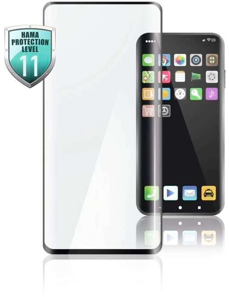 Vetro protettivo per Xiaomi Mi 11 (Ultra) 5G, Nero Pellicola protettiva per smartphone Hama 785300172251 N. figura 1
