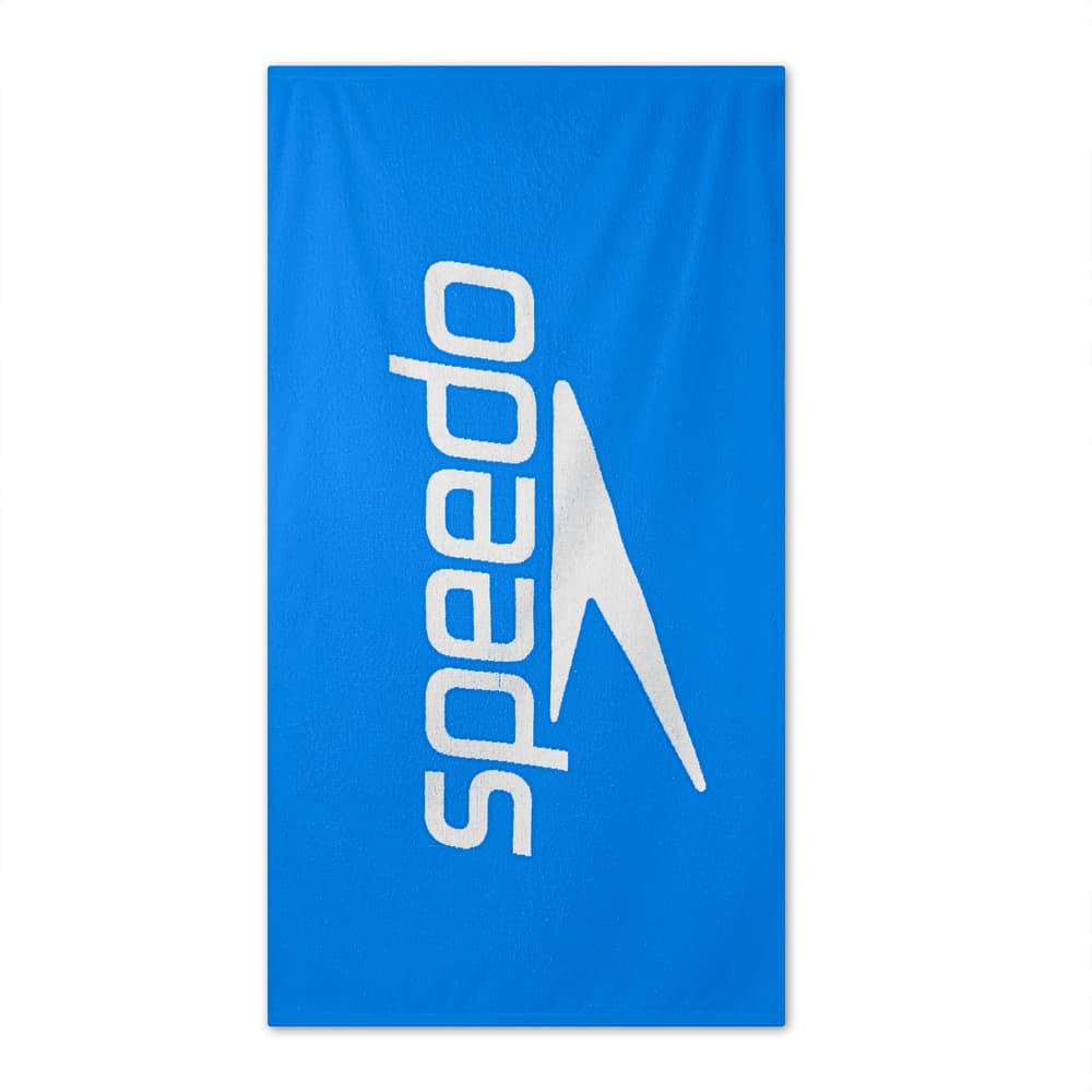 Logo towel Asciugamano da bagno Speedo 468249099940 Taglie one size Colore blu N. figura 1
