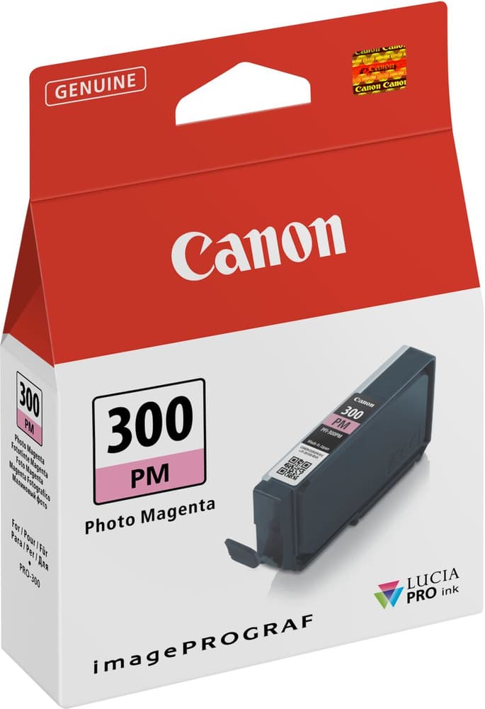 PFI-300 Cartuccia d'inchiostro photo magenta Cartuccia d'inchiostro Canon 798289500000 N. figura 1