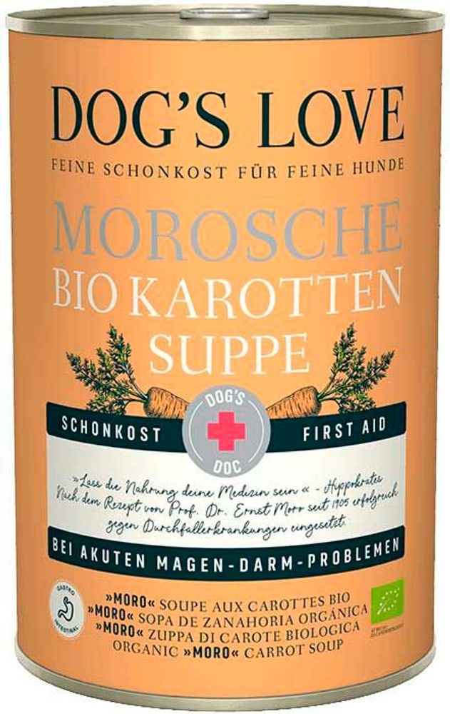 Dogs Love Morosche BIO Karottensuppe Aliments humides 658761200000 Photo no. 1