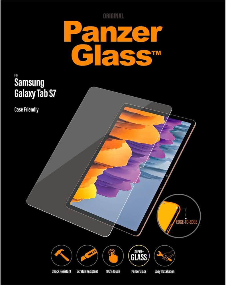 Case Friendly Galaxy Tab S7/S8 11 " Monitor Schutzfolie Panzerglass 785300196601 Bild Nr. 1