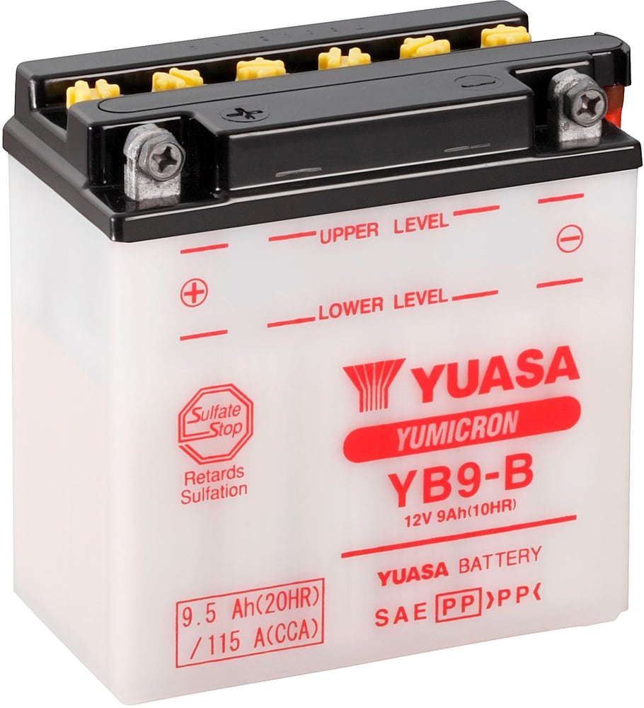 Batterie Yumicron 12V/9.5Ah/115A Batterie moto 621219600000 Photo no. 1