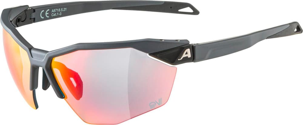 TWIST SIX HR QV Sportbrille Alpina 468821200086 Grösse Einheitsgrösse Farbe anthrazit Bild-Nr. 1