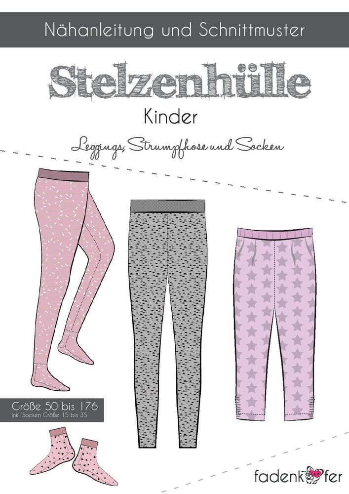 Papierschnittmuster Stelzenhülle Schnittmuster Fadenkäfer 669700125572 Bild Nr. 1