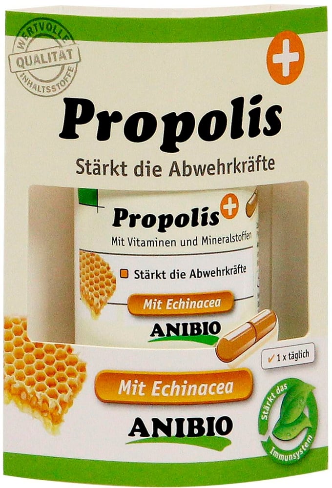 Propolis en gélules 60 pcs. Aliment complémentaire Anibio 785300191818 Photo no. 1