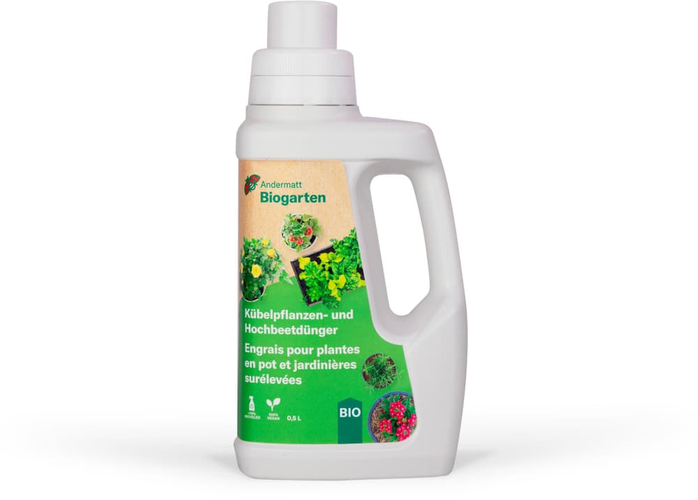 Concime per piante in vaso, 500 ml Fertilizzante liquido Andermatt Biogarten 658773300000 N. figura 1