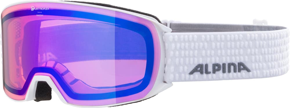 NAKISKA Q Skibrille Alpina 494998200110 Grösse One Size Farbe weiss Bild-Nr. 1