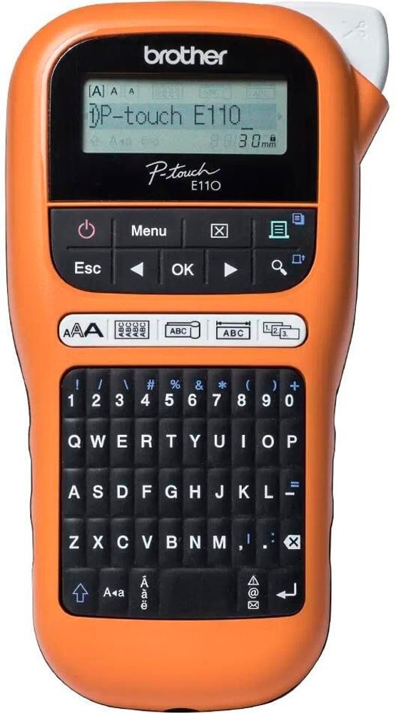 PT-E110VP P-touch Imprimante à étiquettes Brother 785302404036 Photo no. 1