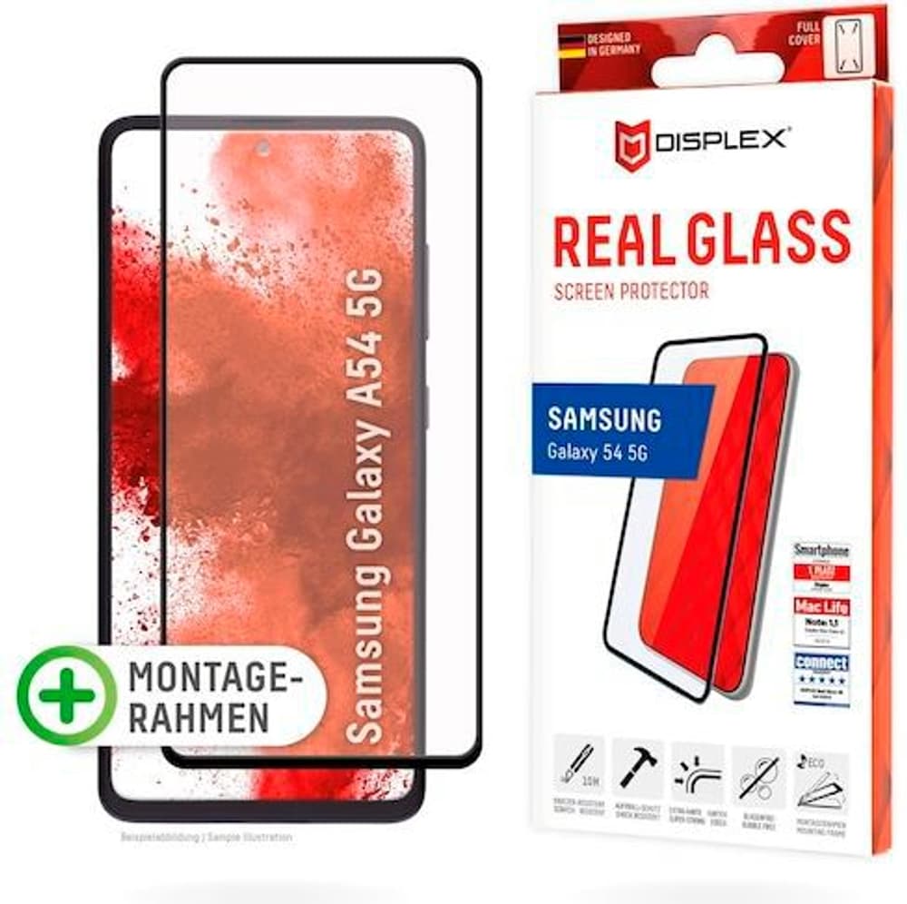 Real Glass FC Smartphone Schutzfolie Displex 785302415182 Bild Nr. 1