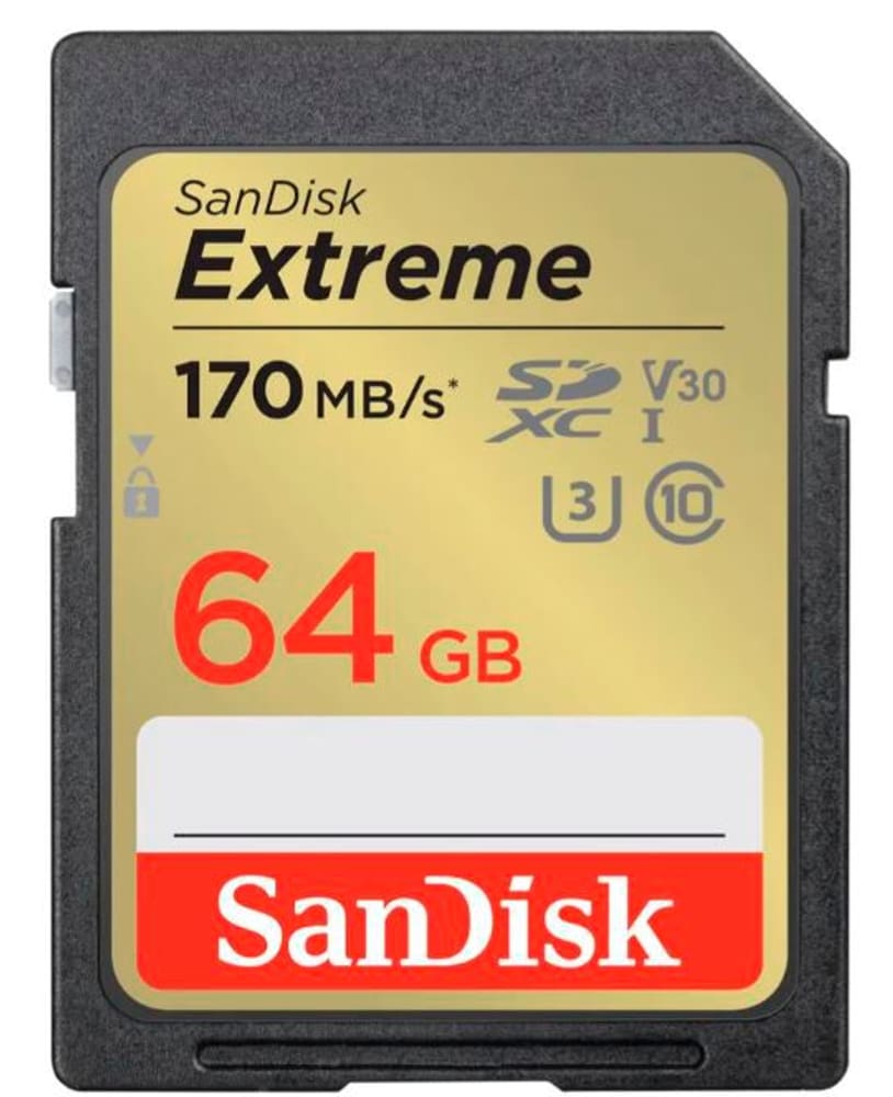 Extreme 170MB/s SDXC 64GB Scheda di memoria SanDisk 798327000000 N. figura 1