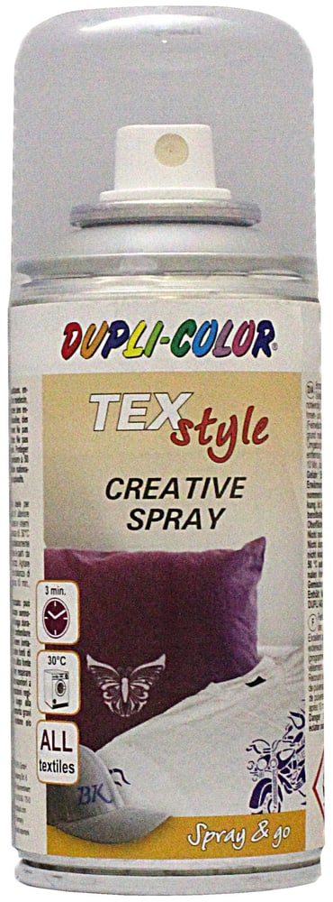 Textilspray Air Brush Set Dupli-Color 665351600000 Farbe Silberfarben Bild Nr. 1