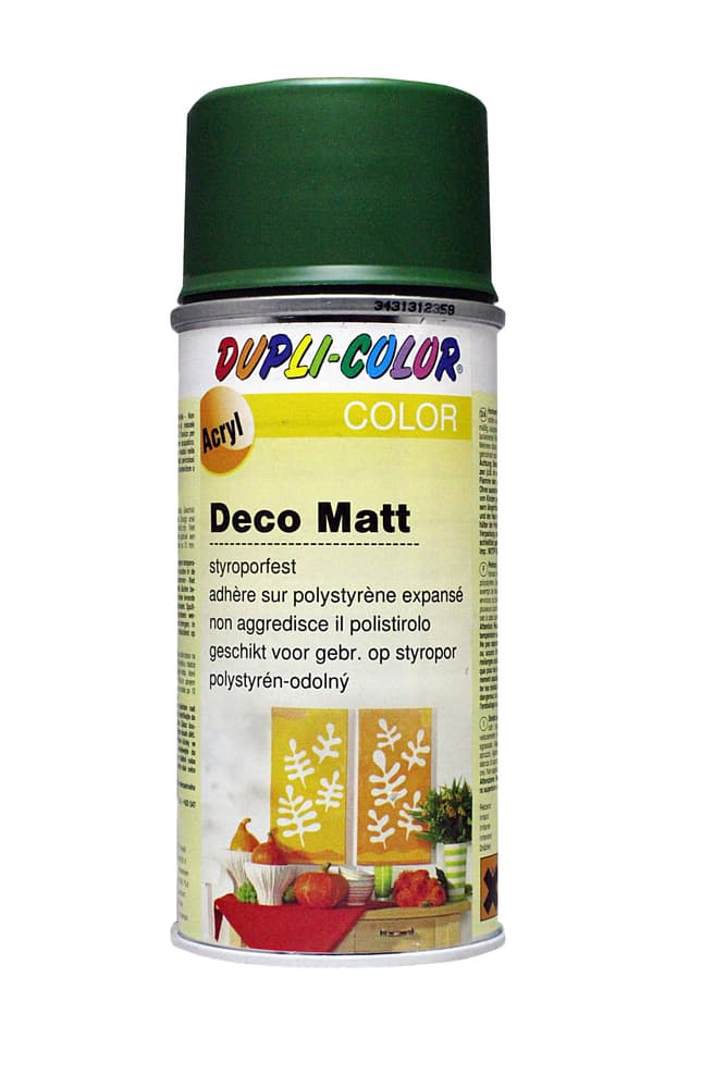 Peinture en aérosol deco mat Air Brush Set Dupli-Color 664810019001 Couleur Vert feuille Photo no. 1
