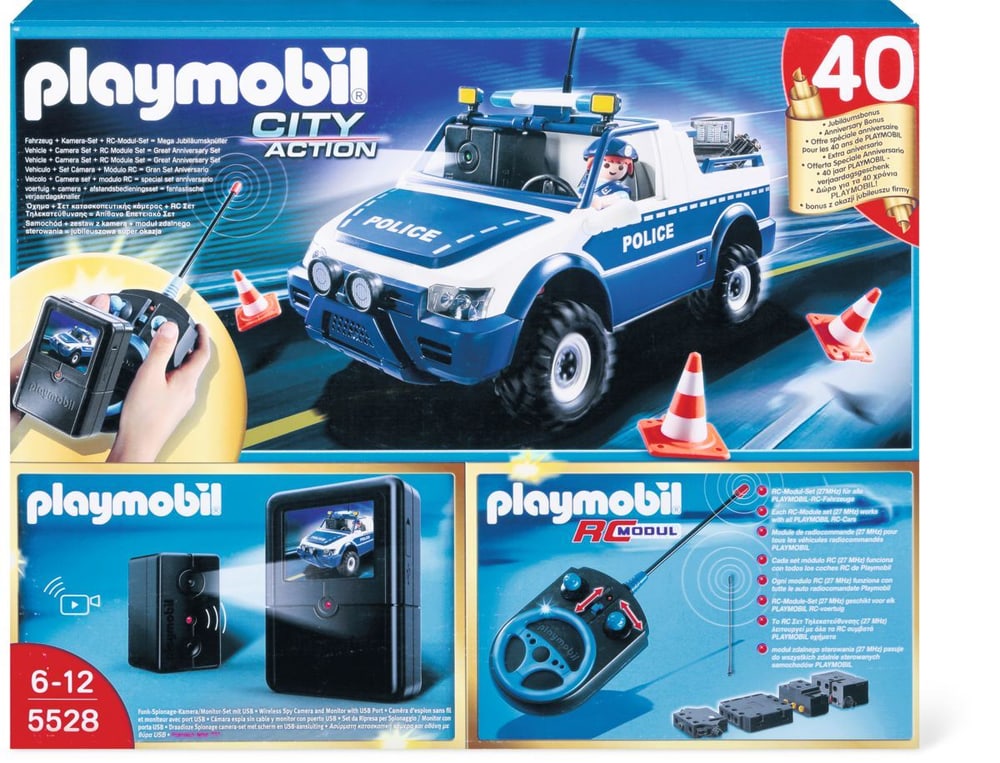 Playmobil 5528 Policia radiocomadat PLAYMOBIL® 74602960000013 No. figura 1
