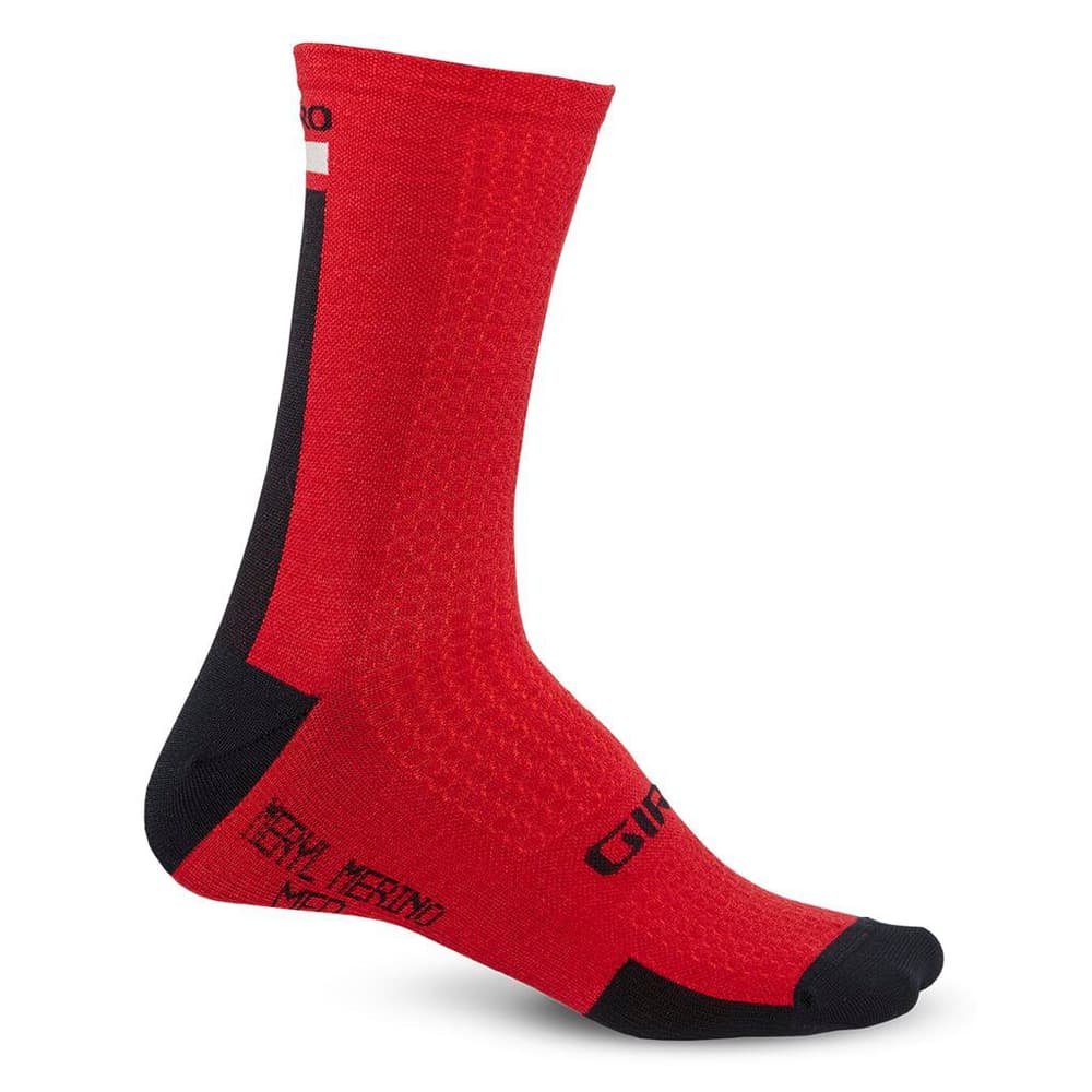 HRC+ Merino Sock Chaussettes Giro 469555400430 Taille M Couleur rouge Photo no. 1