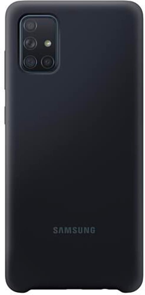 Silicone Cover black Smartphone Hülle Samsung 798656400000 Bild Nr. 1