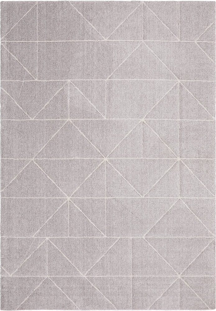 FLAVIAN Teppich 412020912080 Farbe grau Grösse B: 120.0 cm x T: 170.0 cm Bild Nr. 1