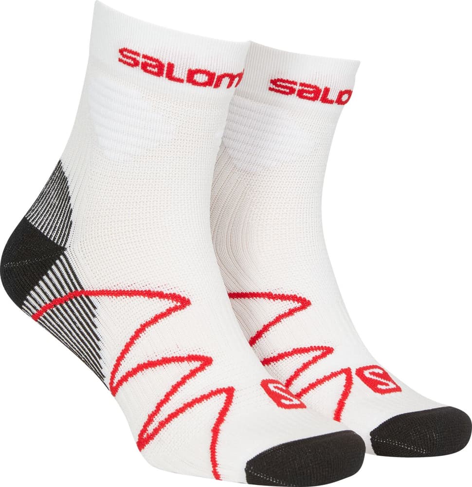 Running Socken Salomon 497178839110 Grösse 39-41 Farbe weiss Bild-Nr. 1