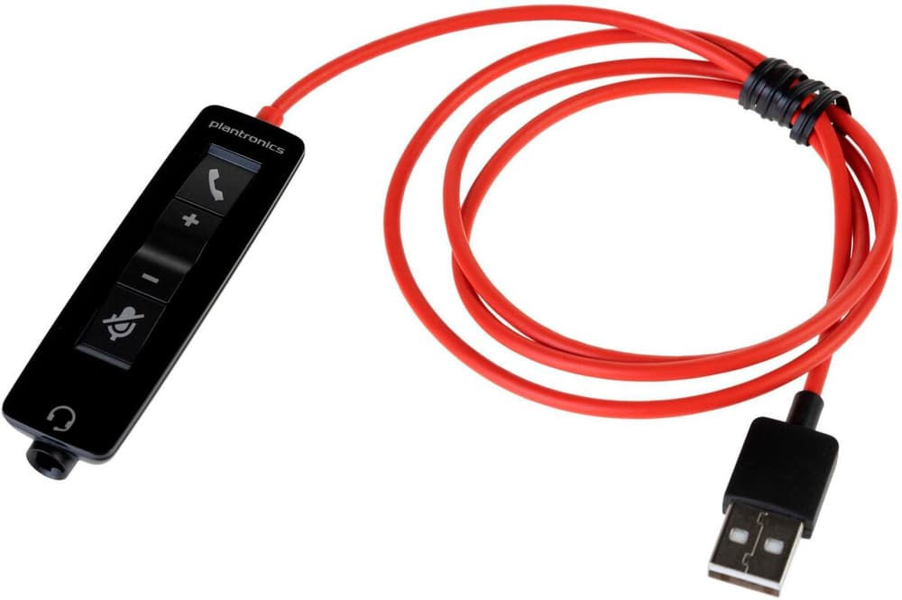 Inline zu Blackwire 5200 USB-A - 3.5 mm Klinke Telefon/Headset Adapter Poly 785302401593 Bild Nr. 1