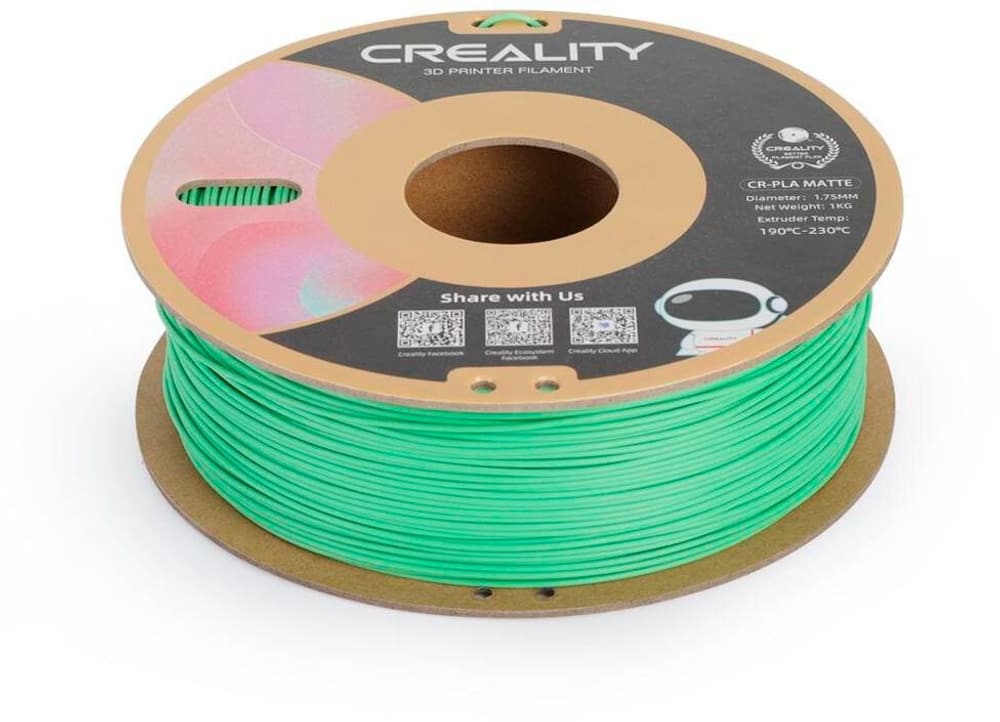 Filament PLA, Vert avocat, 1.75 mm, 1 kg Filament pour imprimante 3D Creality 785302414994 Photo no. 1