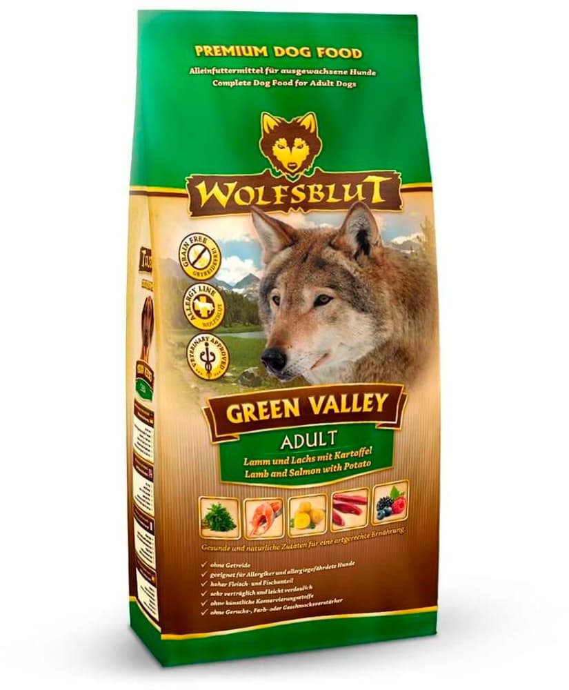 Dog Green Valley Adult Trockenfutter Wolfsblut 785300193847 Bild Nr. 1