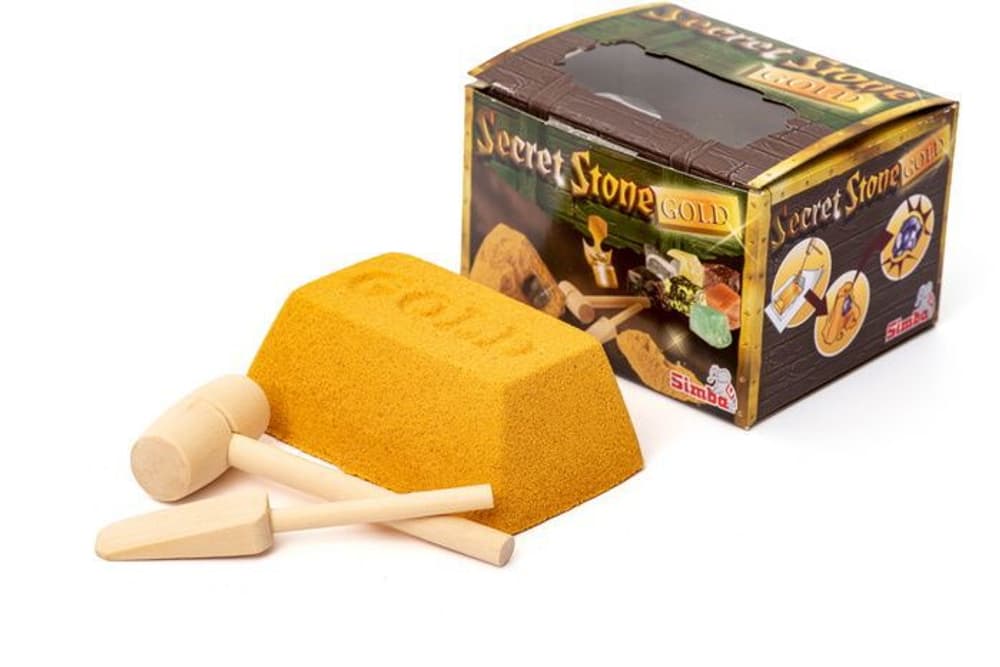 Secret Stone Gold 2 Tüte - assortiert Sammelfigur Simba 785302408145 Bild Nr. 1