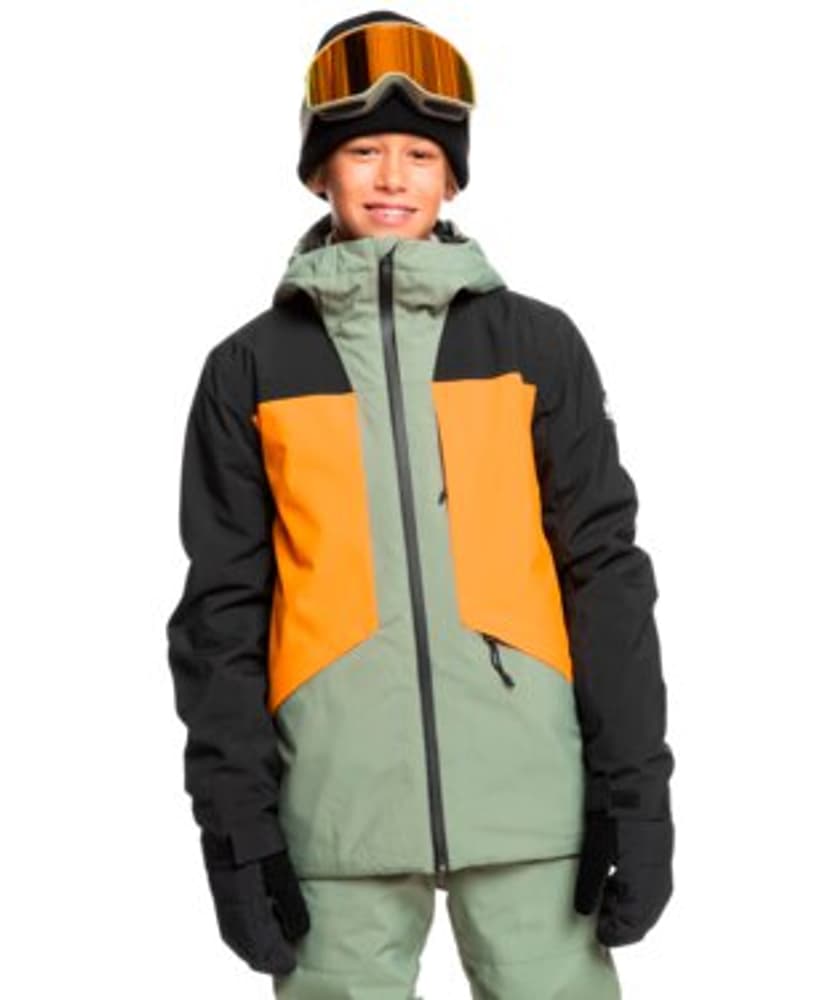 Ambition Giacca da snowboard Quiksilver 469380812834 Taglie 128 Colore arancio N. figura 1