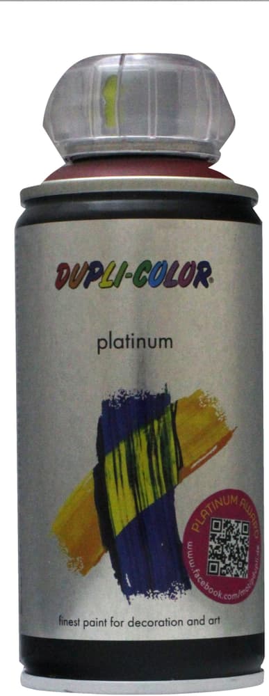 Vernice spray Platinum opaco Lacca colorata Dupli-Color 660825800000 Colore Rosso rubino Contenuto 150.0 ml N. figura 1