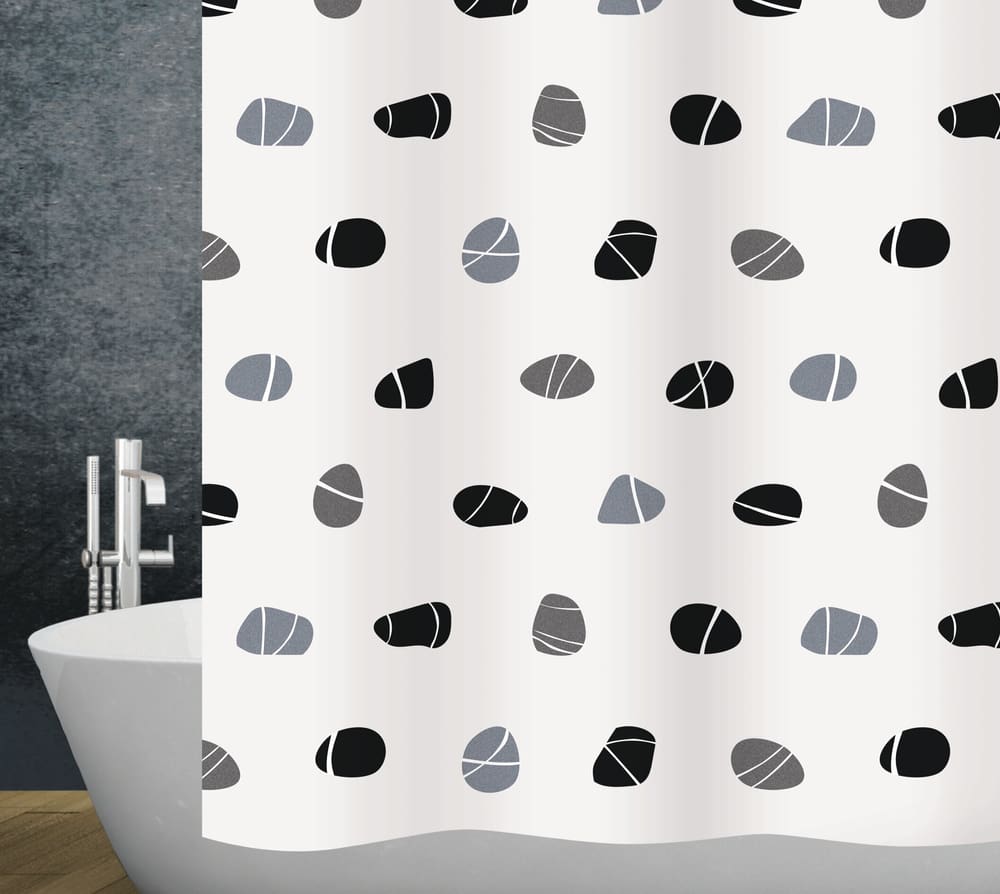 Tenda da doccia Stones 120 x 200 cm Tenda da doccia diaqua 674092400000 Colore Bianco Dimensioni 120x200 cm N. figura 1