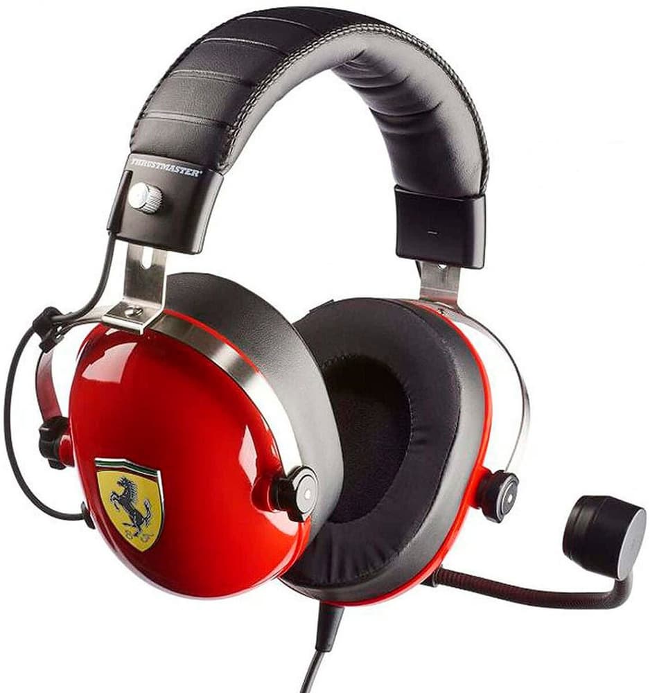 Scuderia Ferrari Edition Rot Cuffie da gaming Thrustmaster 785302430539 N. figura 1