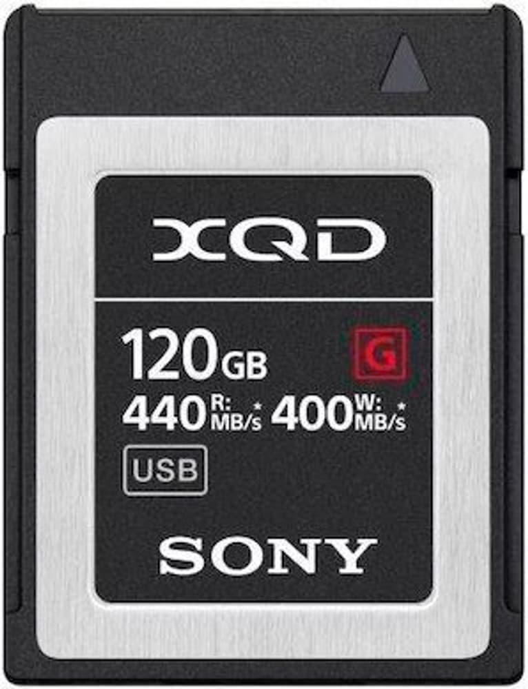 XQD Card 120GB QDG120F 440MB/s Scheda di memoria Sony 785302422603 N. figura 1
