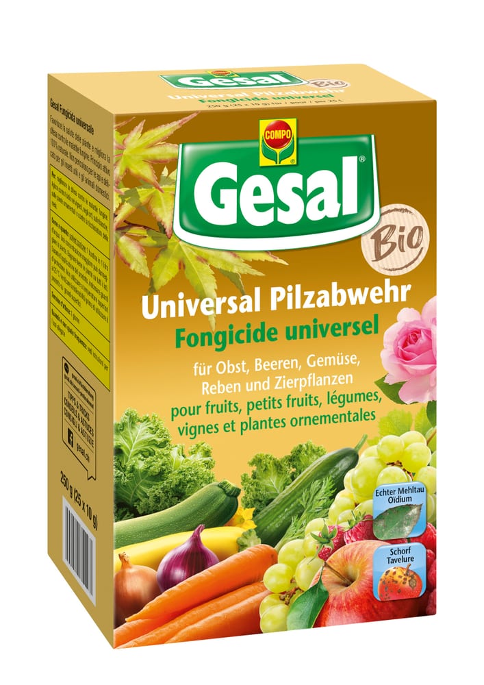 Fongicide universel, 25x10 g Maladies fongiques Compo Gesal 658623000000 Photo no. 1