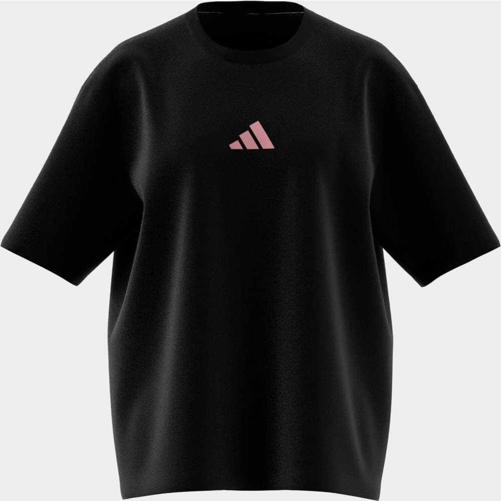 W STR G T T-shirt Adidas 471873200320 Taglie S Colore nero N. figura 1