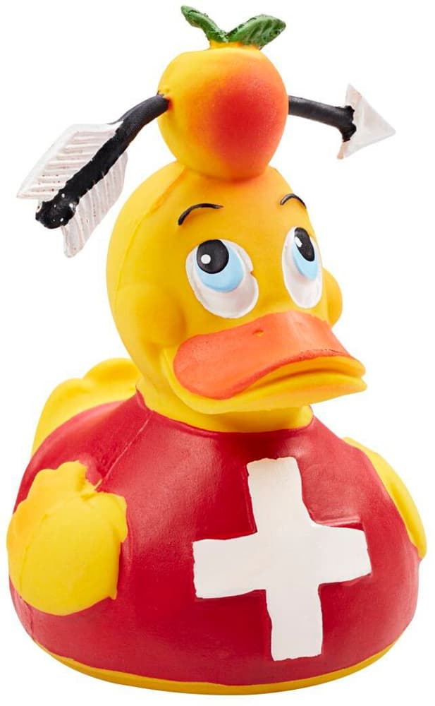 Canard de bain Guillome Tell jaune Canard en caoutchouc Lanco 676166900000 Photo no. 1