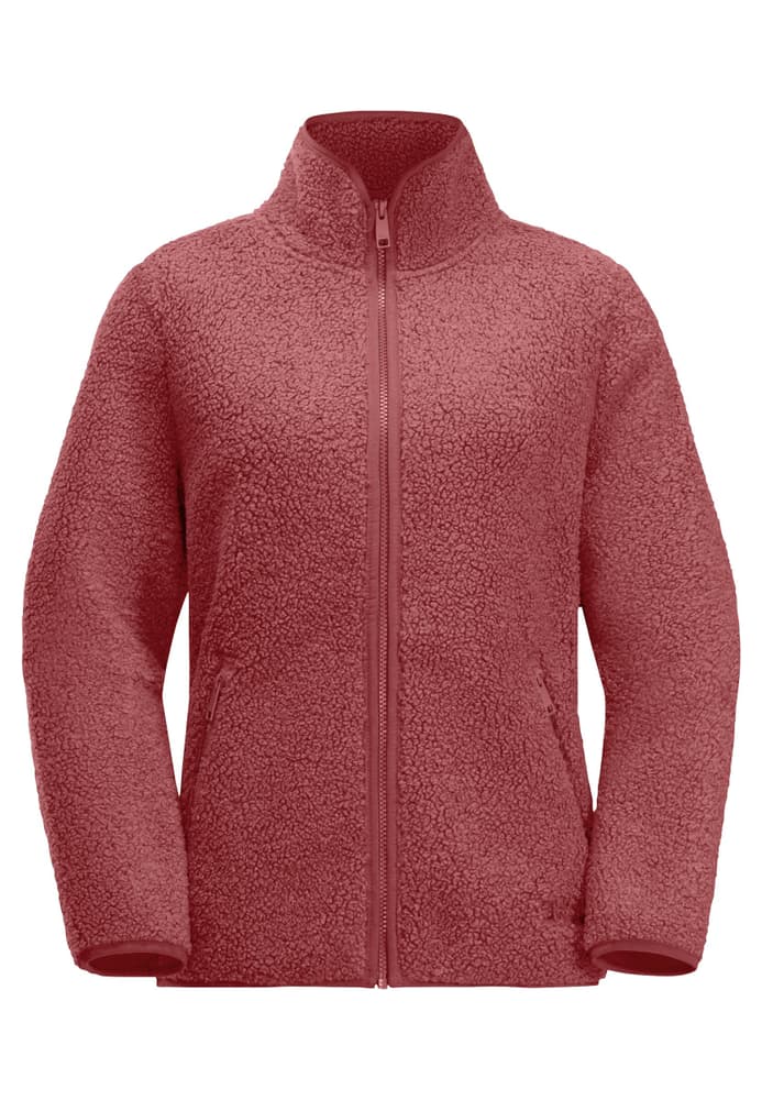 High Curl Giacca in pile Jack Wolfskin 467598900757 Taglie XXL Colore corallo N. figura 1