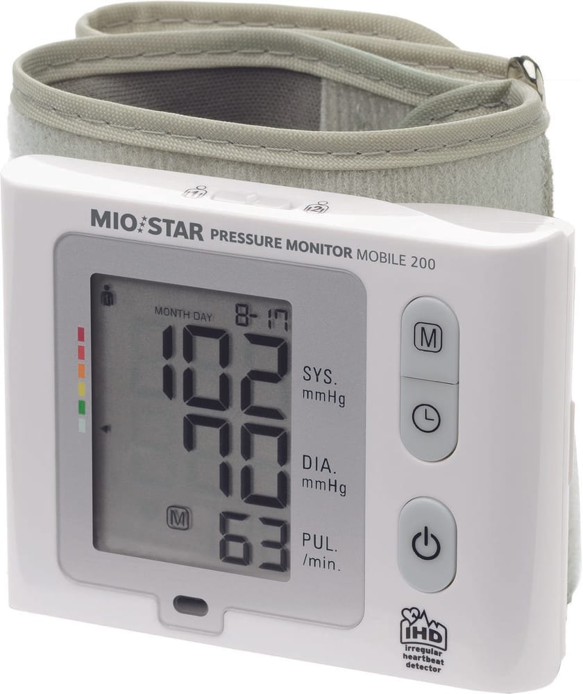 Pressure Monitor Mobile 200 Blutdruckmessgerät Mio Star 71795640000017 No. figura 1