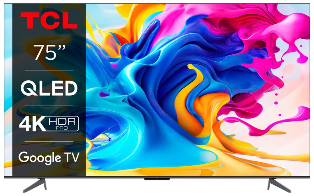 75C645 (75", 4K, QLED, Android OS) TV TCL 785302414423 Bild Nr. 1