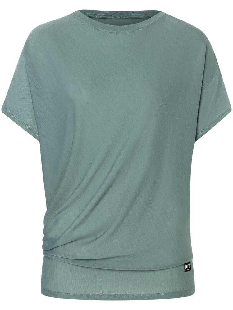 W Yoga Loose Tee T-shirt super.natural 466428600361 Taglie S Colore verde chiaro N. figura 1