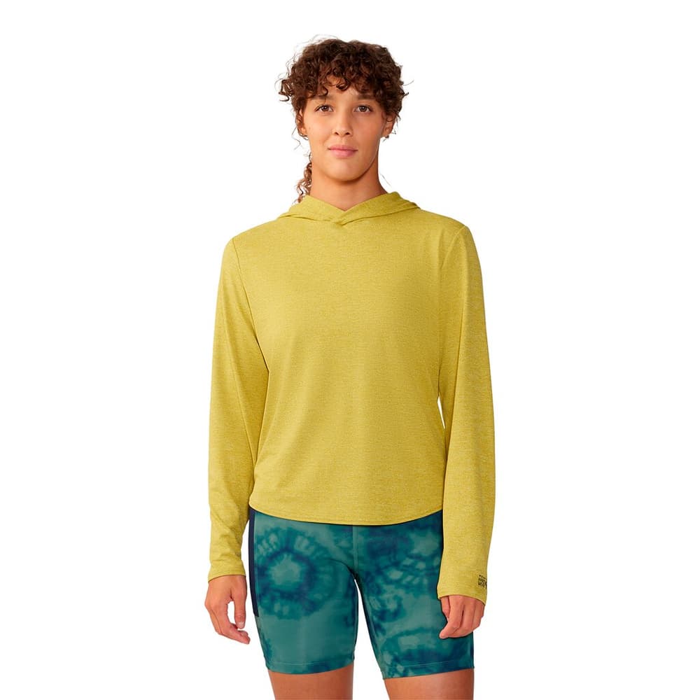 W Sunblocker Long Sleeve Hoody Sweatshirt à capuche MOUNTAIN HARDWEAR 474120000258 Taille XS Couleur caramel Photo no. 1