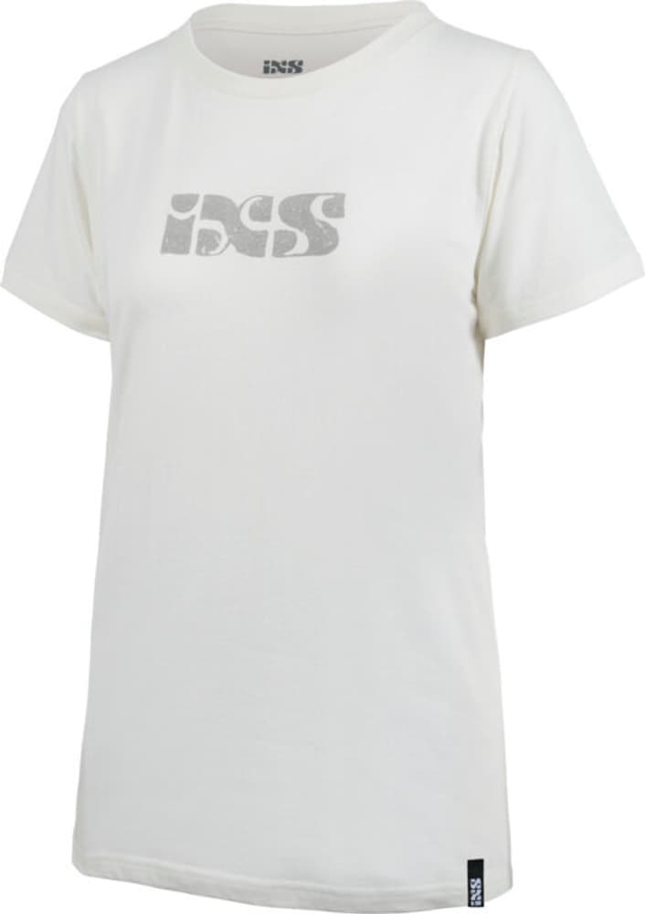 Women's Brand organic 2.0 tee T-shirt iXS 470905403411 Taglie 34 Colore bianco grezzo N. figura 1
