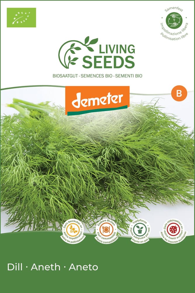 Aneto Semi di erbe Living Seeds 650272800000 N. figura 1