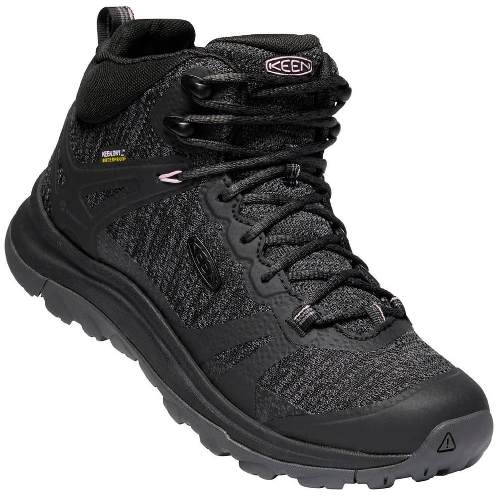 Terradora II Mid WP Chaussures de randonnée Keen 473329035520 Taille 35.5 Couleur noir Photo no. 1