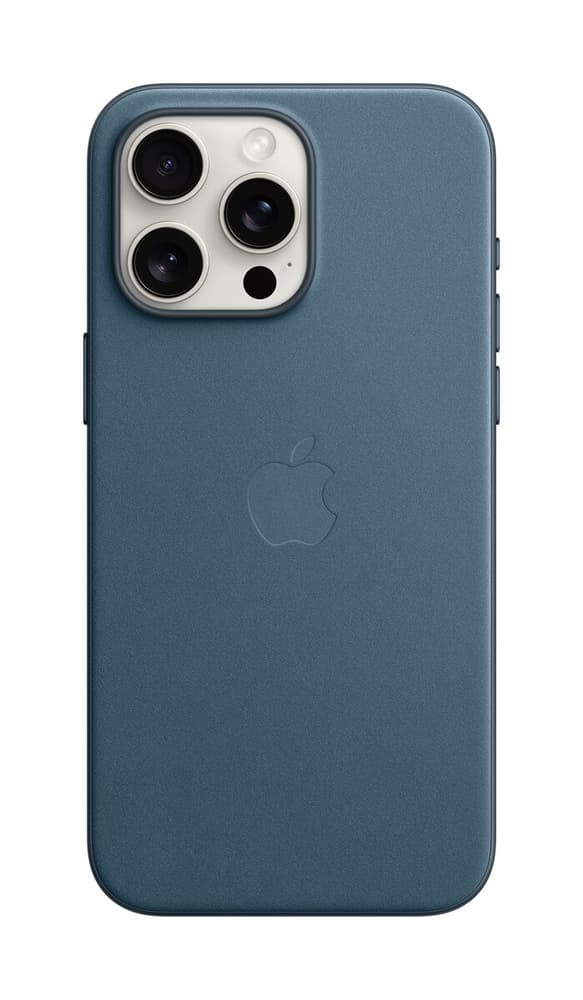iPhone 15 Pro Max FineWoven Case with MagSafe - Pacific Blue Coque smartphone Apple 785302407387 Photo no. 1
