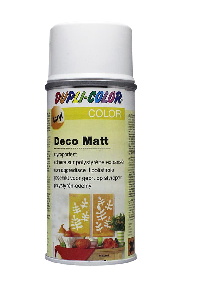 Vernice spray deco opaco Air Brush Set Dupli-Color 664810001001 Colore Bianco N. figura 1
