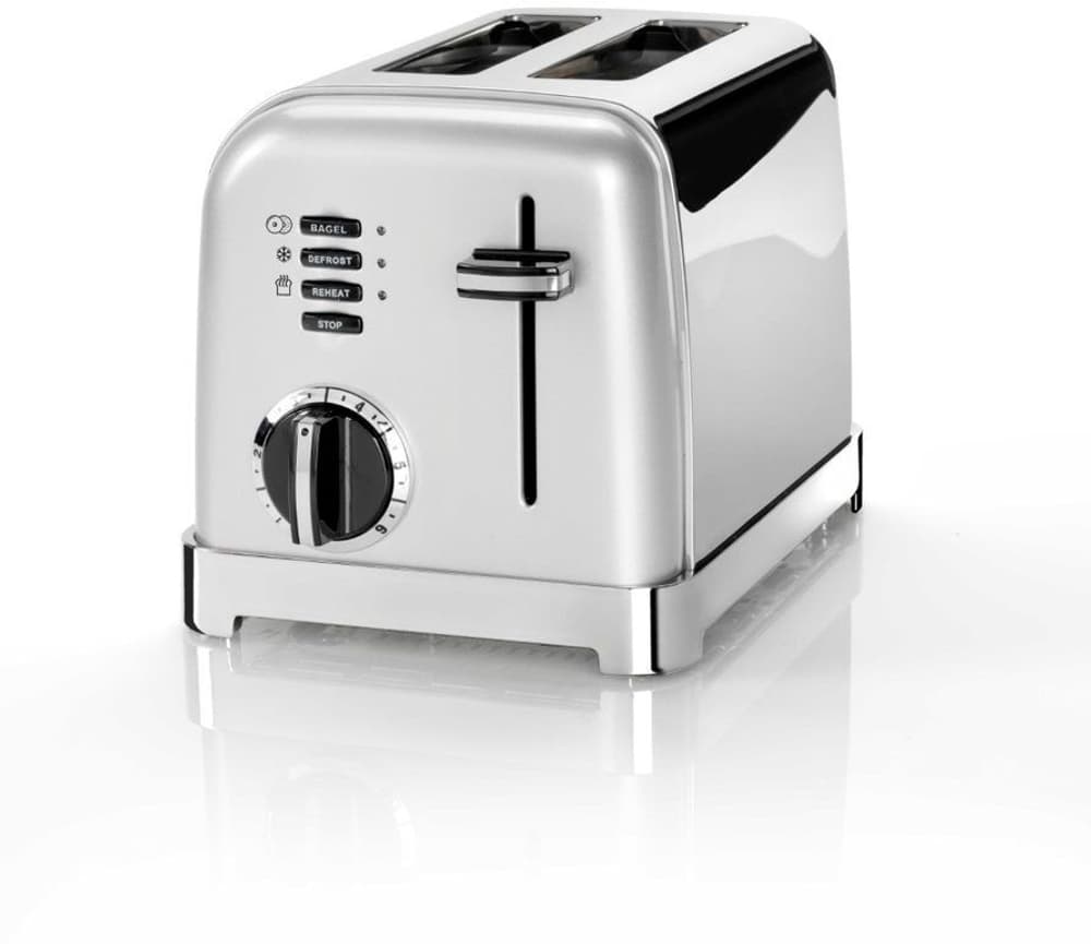 Toaster avec 2 Tranches Gris Perle Grille-pain Cuisinart 785300175562 Photo no. 1