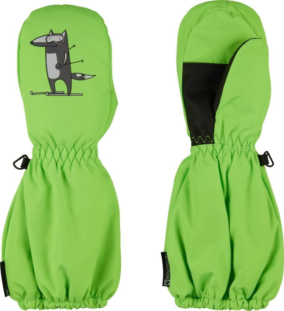 Gants de ski Gants de ski Trevolution 467235603562 Taille 3.5 Couleur vert neon Photo no. 1