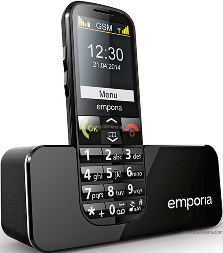 Emporia Eco C160 Mobiltelefon schwarz Emporia 95110039767015 Bild Nr. 1