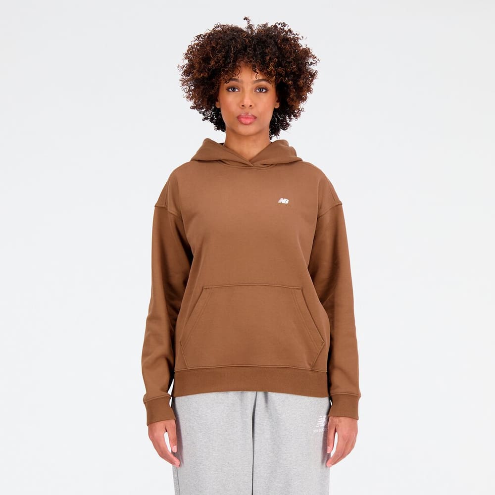 W Athletics French Terry Oversized Hoodie Sweatshirt à capuche New Balance 468903400570 Taille L Couleur brun Photo no. 1
