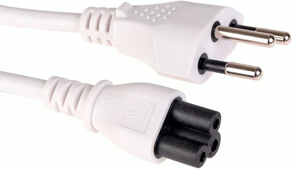 Câble d'alimentation C5-T12 1.8m Blanc Câble d’alimentation FURBER.power 785302424023 Photo no. 1