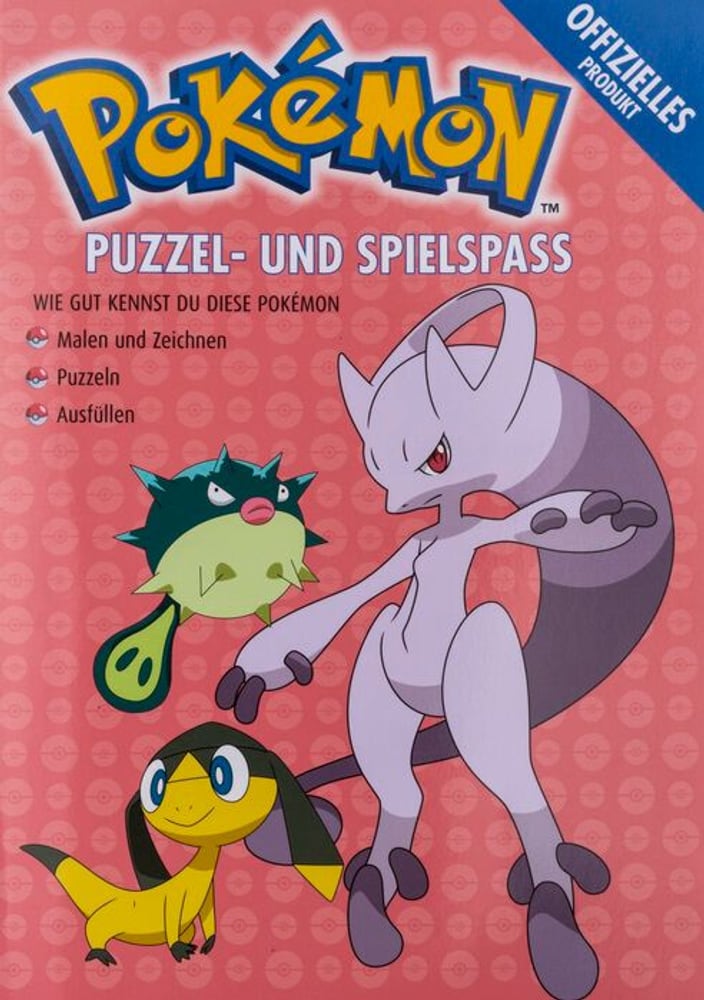 Wie gut kennst Du Pokémon 3 - Puzzel- und Spielspass Merchandise The Pokemon Company 785302408220 Bild Nr. 1
